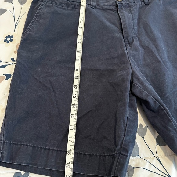 Tommy Hilfiger Bermuda/ Chino Shorts Men's 38 Navy Blue. Slash Pocket. - Picture 5 of 13